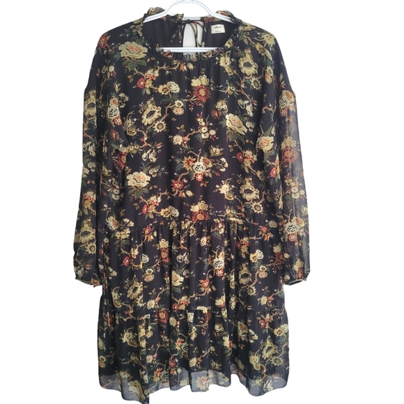 Aritzia Wilfred Lamere Floral Prairie Dress - Picture 3 of 9
